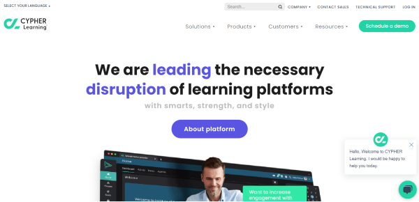 Enterprise Learning Platform - CYPHER Learning
