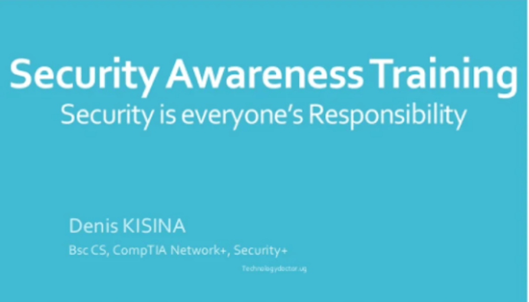 Security Awareness Training