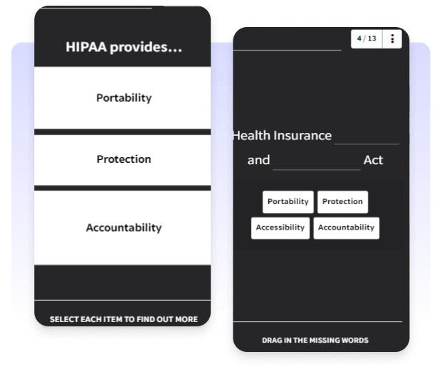 HIPAA training materials - Transform your HIPAA training materials into dynamic microlearning courses