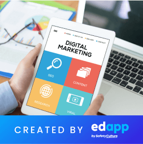 EdApp Marketing Training Program - Digital Marketing