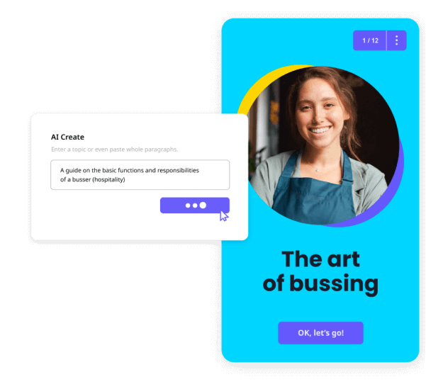 ai assistant - edapp ai create