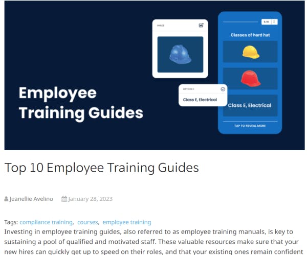 Best Employee Training Article - Top Employee Training Guides