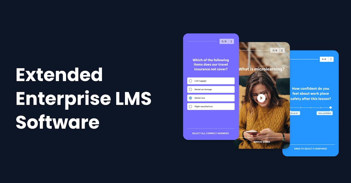 Extended Enterprise LMS Software