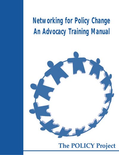 This training manual was prepared to help representatives of nongovernmental organizations (NGOs) and other formal groups of civil society form and maintain ...