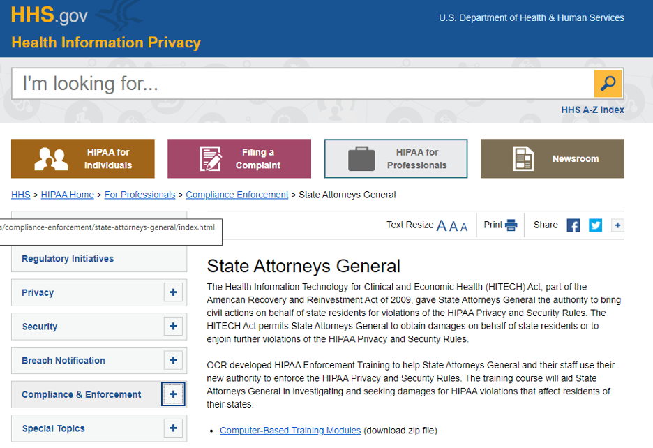 Free HIPAA Training - U.S. Department of Health &amp; Human Services