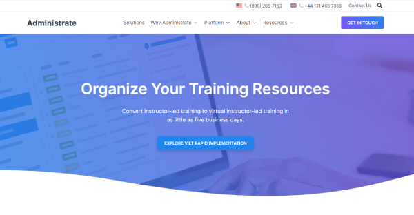 Onboarding LMS - Administrate