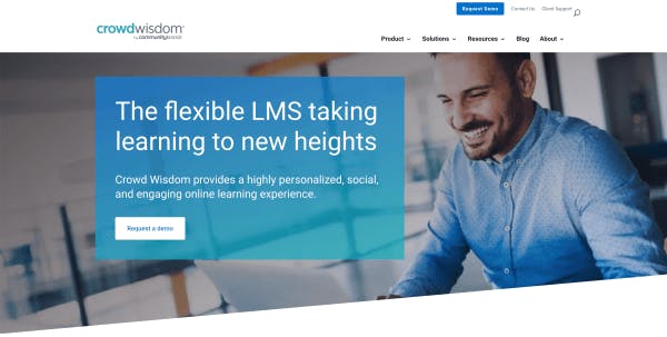 SaaS LMS – Crowd Wisdom