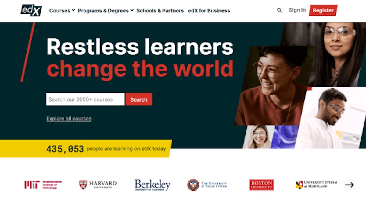 Udemy Competitor - edX