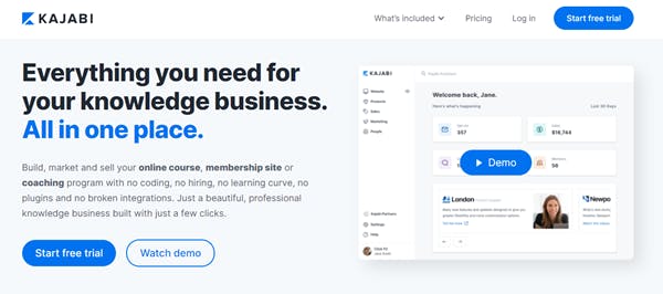 Online Training Platform - Kajabi