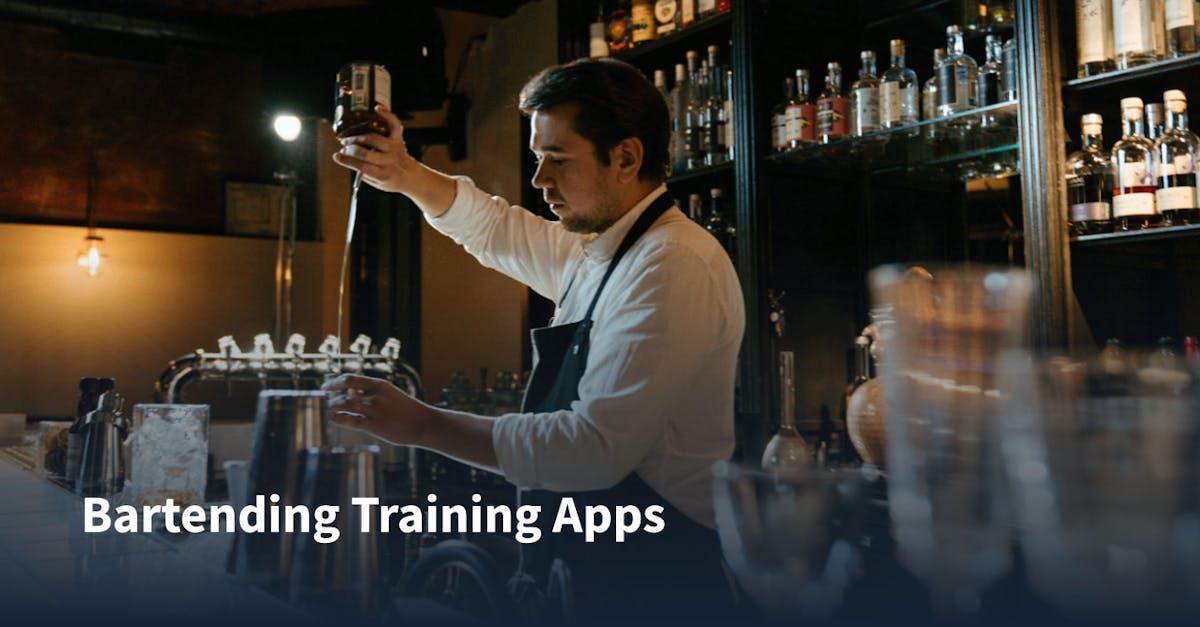Bartending Training Apps