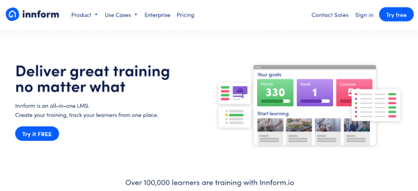 Training Platform for Businesses - Innform