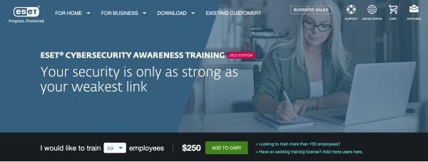 Phishing Training Software - Eset