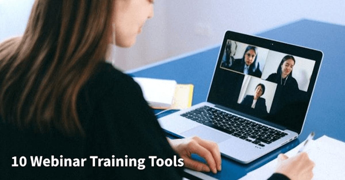 10 Webinar Training Tools