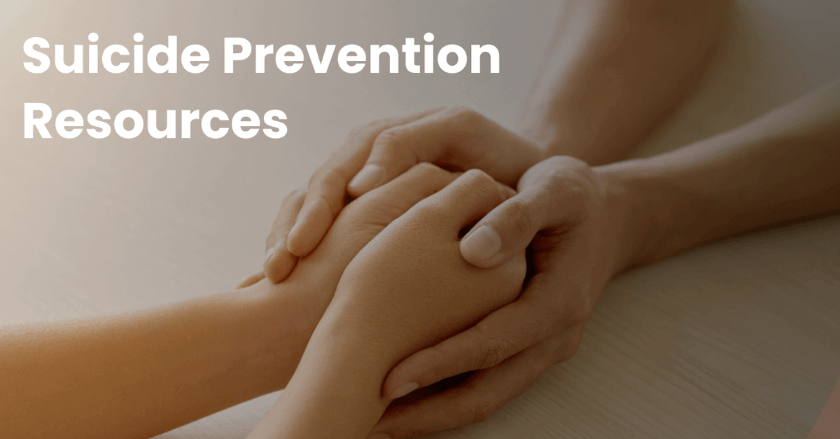 10 Suicide Prevention Resources