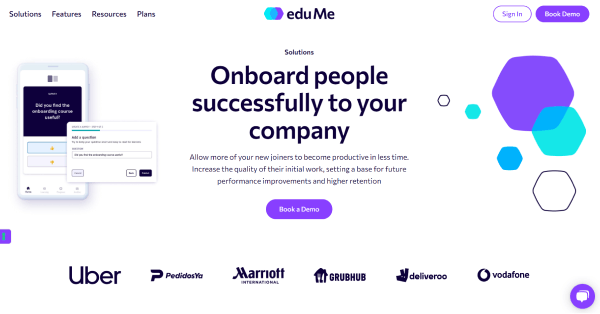 Onboarding Training Software - eduMe