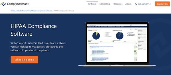HIPAA Compliance Software - ComplyAssistant