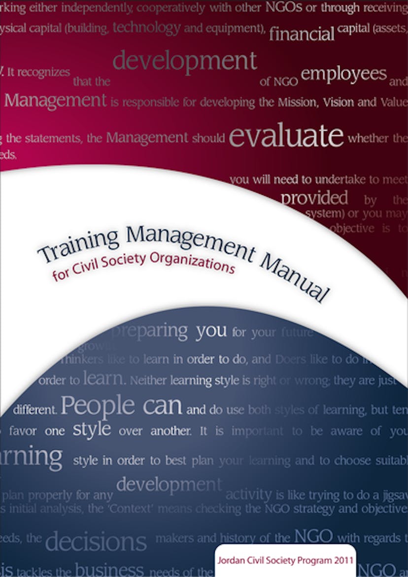 Training Management Manual