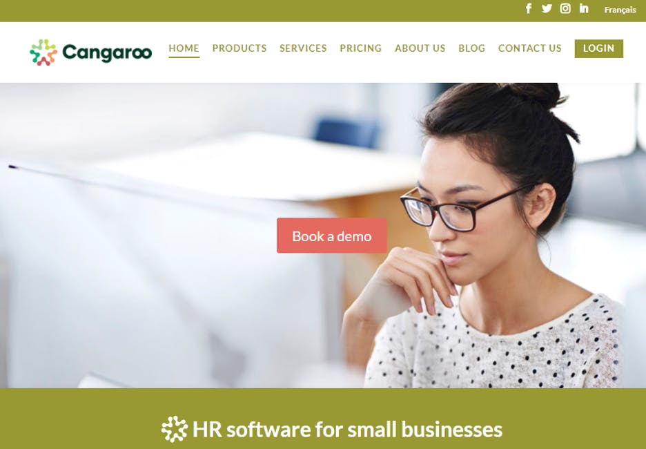 Online HR Management System - Cangaroo