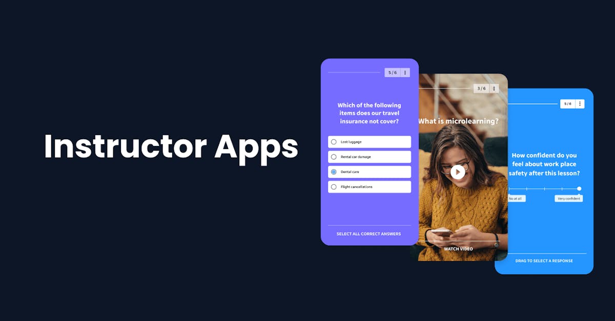 Instructor Apps - EdApp