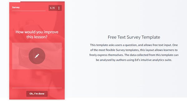 How to Create a Course Outline - EdApp Survey Templates