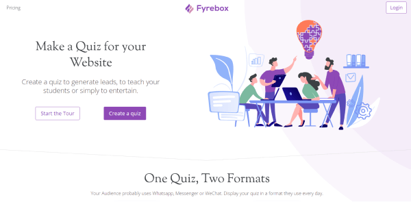 Online Quiz Platform - Fyrebox