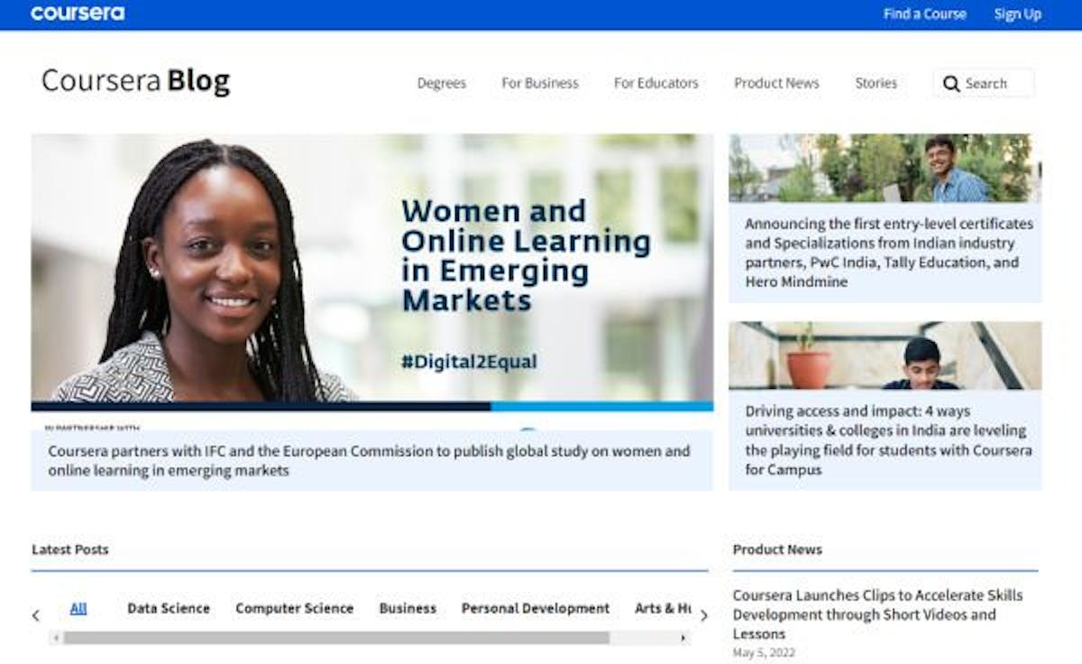 Top E Learning Blog - Coursera Blog