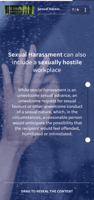 Sexual Harassment Training Course - The Bamboo Tree