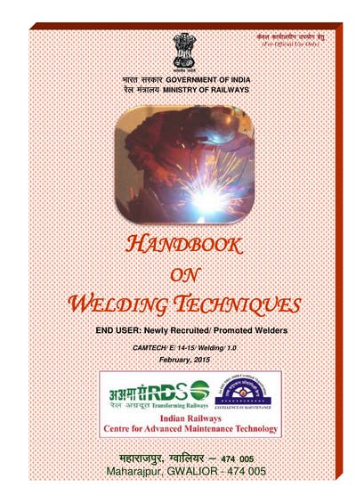 Handbook On Welding Techniques