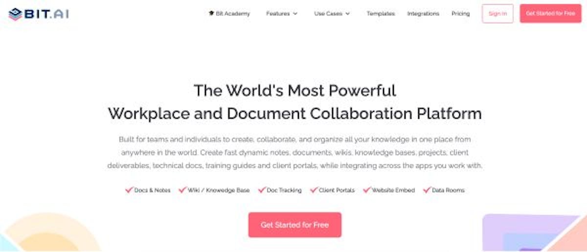 Knowledge Management Tool - Bit.Ai