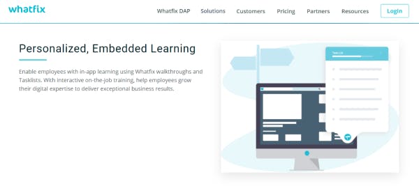 Integrated LMS solutions - Whatfix