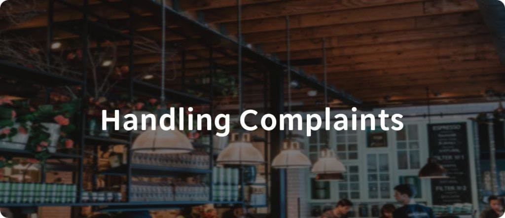 complaint handling course
