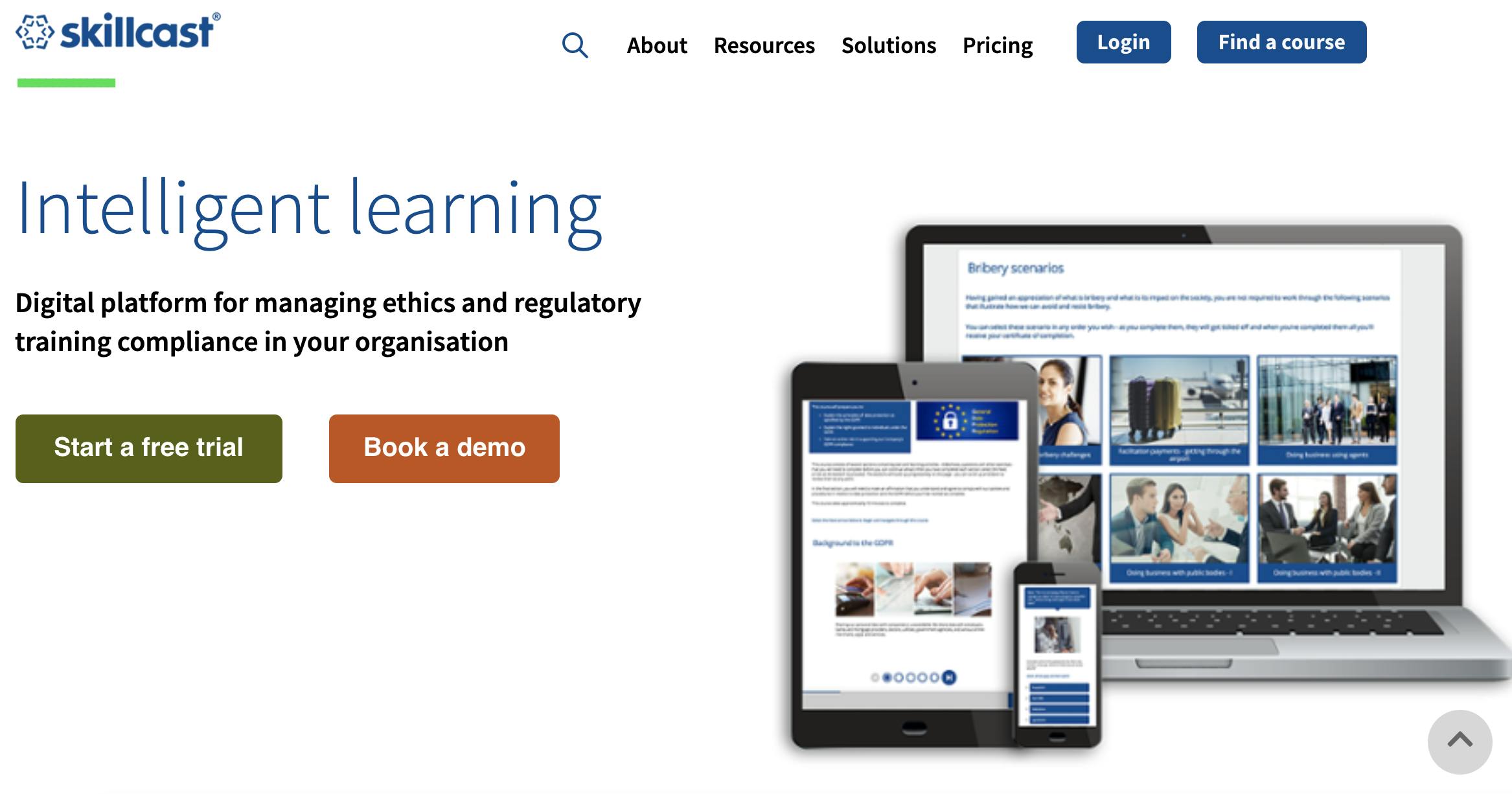 SaaS LMS – Skillcast