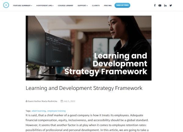 Top E Learning Blog - SC Training (formerly EdApp) Blog Article