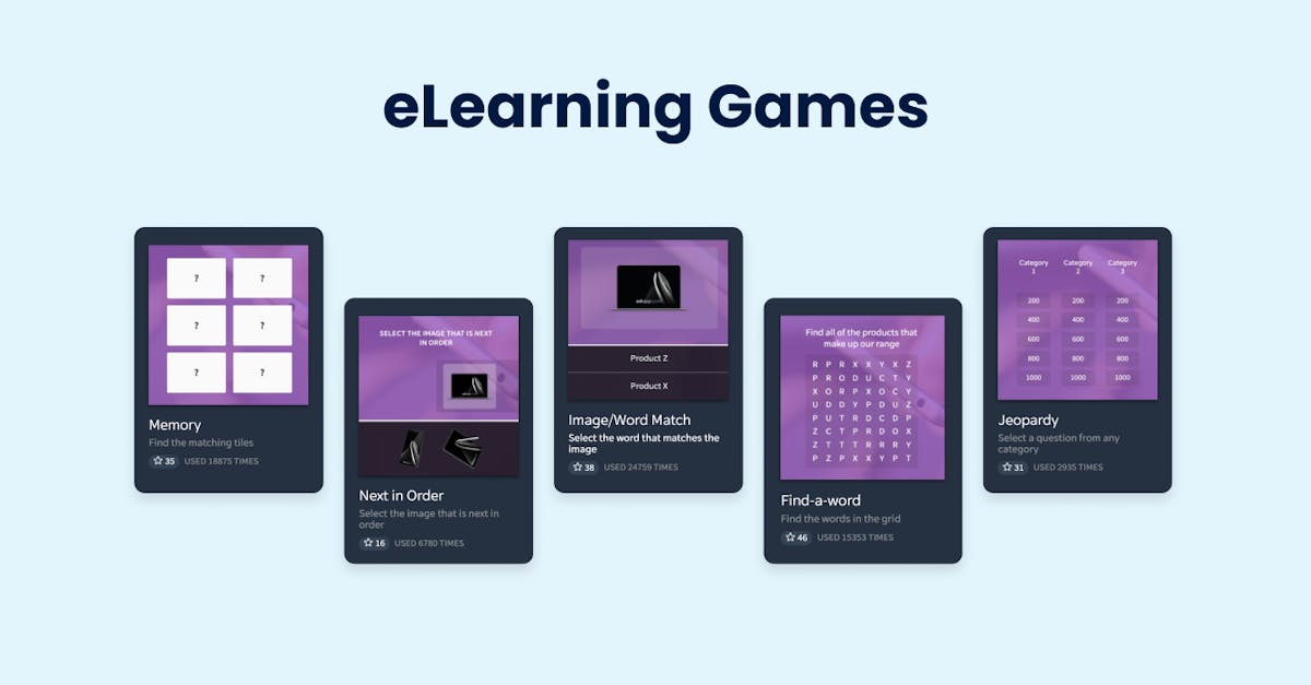 eLearning Games