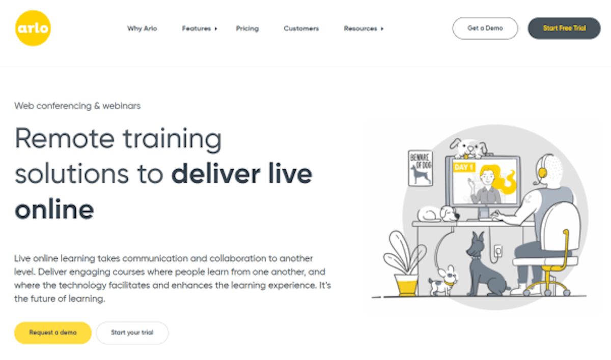 Online Training Platform - Arlo