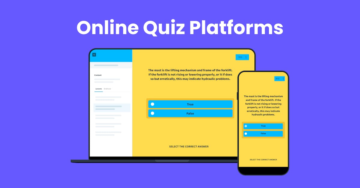 10 Online Quiz Platforms and Test Generators in 2023