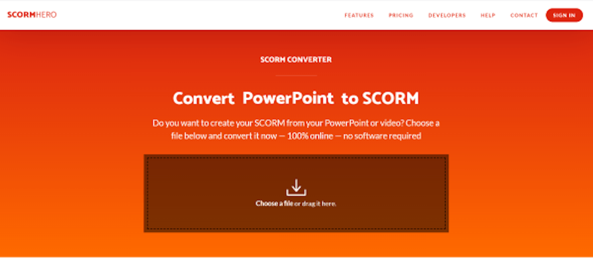 PPT To Scorm Converter - ScormHero