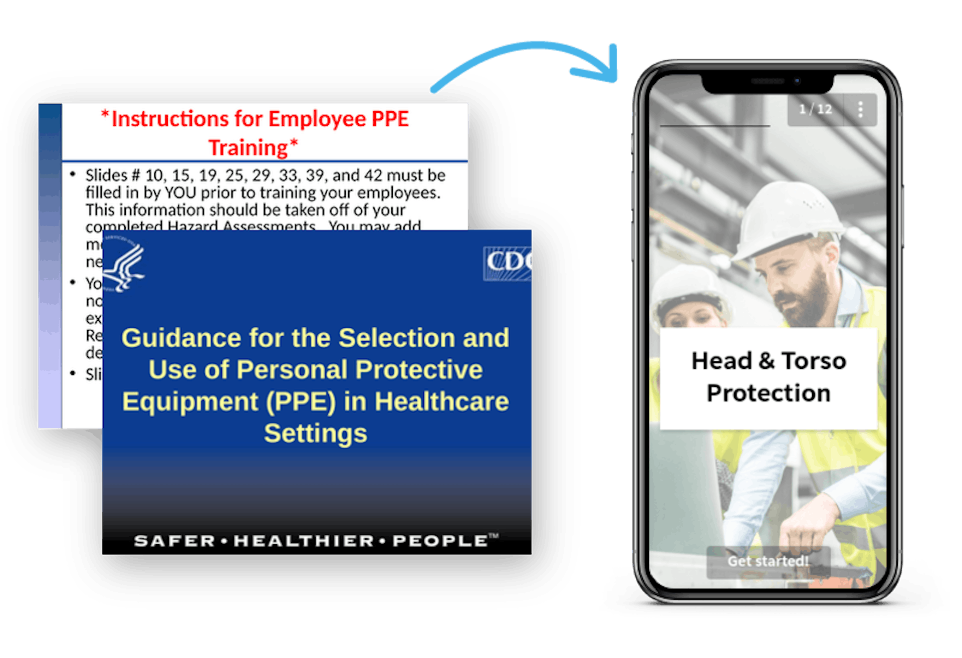 Convert PPE PowerPoint presentations