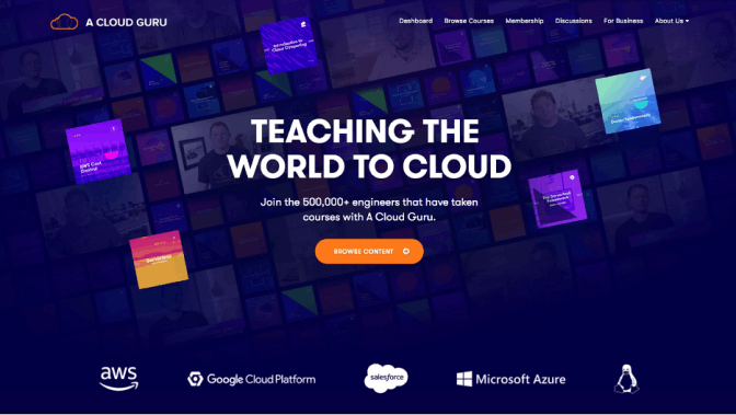 Business Training - A Cloud Guru