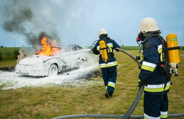 Учебный курс по огнетушителям Alison - Химическая безопасность; пожары и взрывы