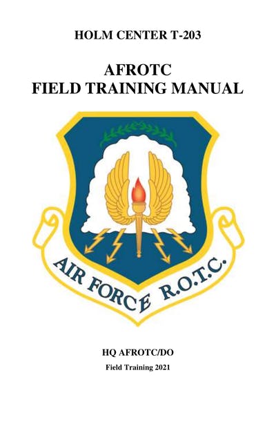 Afrotc Field Training Manual