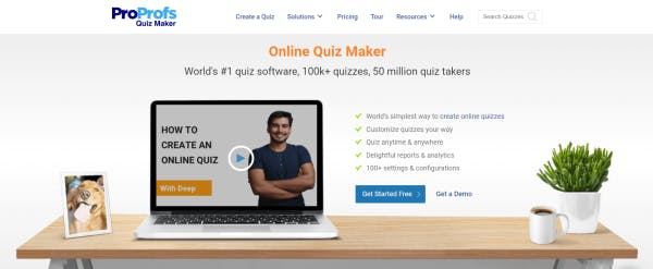 Quiz Software - ProProfs