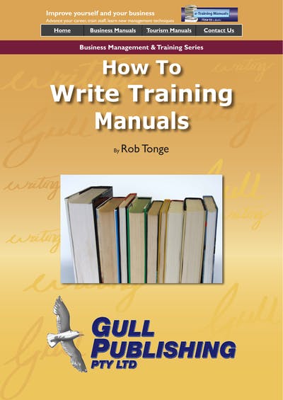 Write Training Manuals