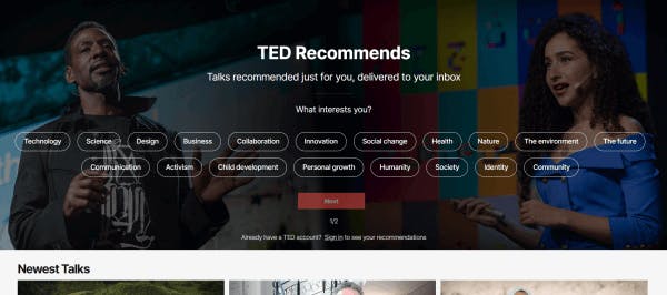 Distance Learning System - TED