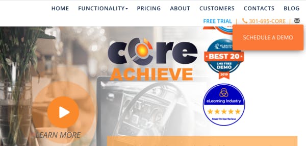 Best LMS Software 2020 - CoreAchieve