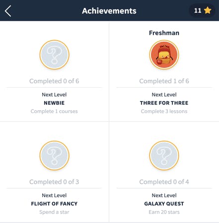 LMS provider - EdApp custom achievements