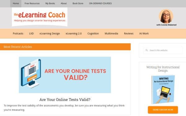 Top E Learning Blog - The Learning Coach
