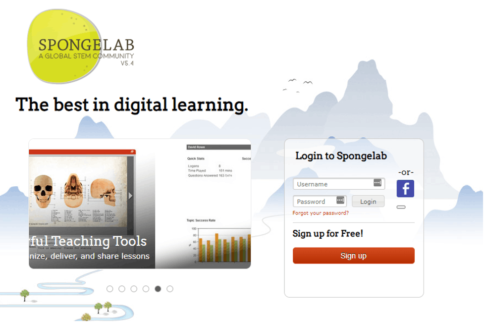 Example Of Learning Management System - Spongelab