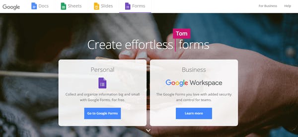 Create an online test for employees - Google Forms