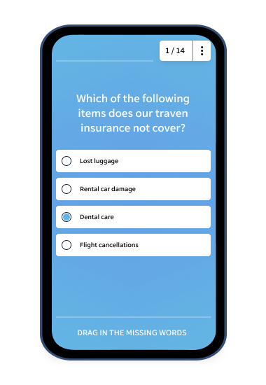 Types of Quizzes - Multiple-Choice